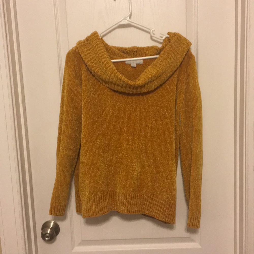Cowl neck sweater